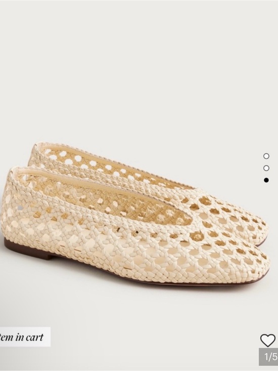J. Crew Shoes - J Crew Woven Flats